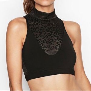 Victoria’s Secret Leopard High Neck Sports Bra
